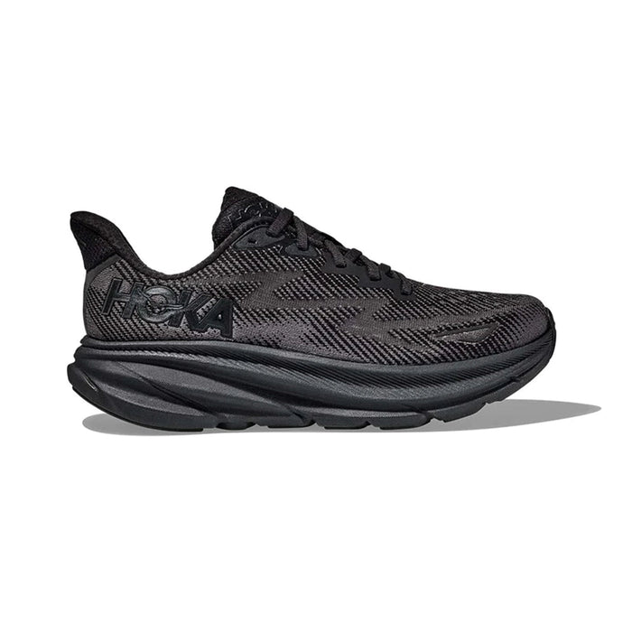 Tenis Hoka Hombre Caballero Running Deportivo Clifton 9 Negro