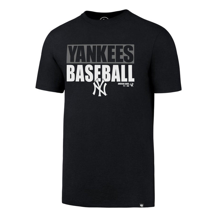 Playera Hombre 47 Brand New York Yankees Negro - Look Sport