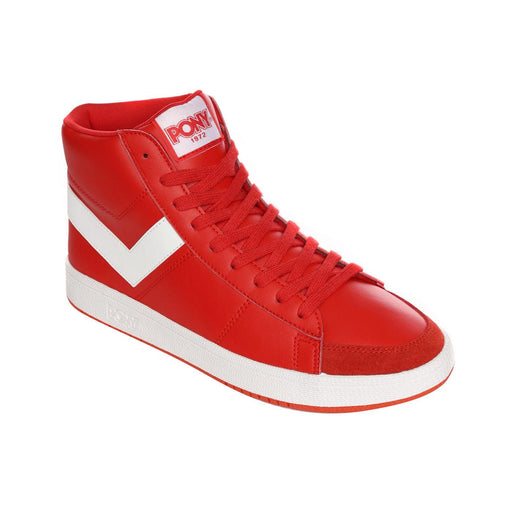 Tenis Pony Pro 80 Hi Casual Rojo Mujer 2484 - Look Sport 