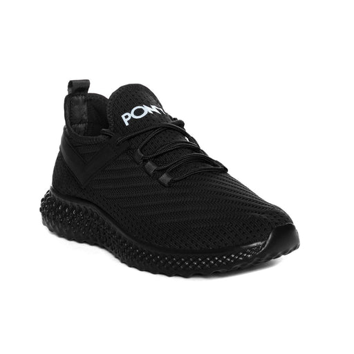 Tenis Pony Tempo Casual Negro Hombre 7718 - Look Sport 
