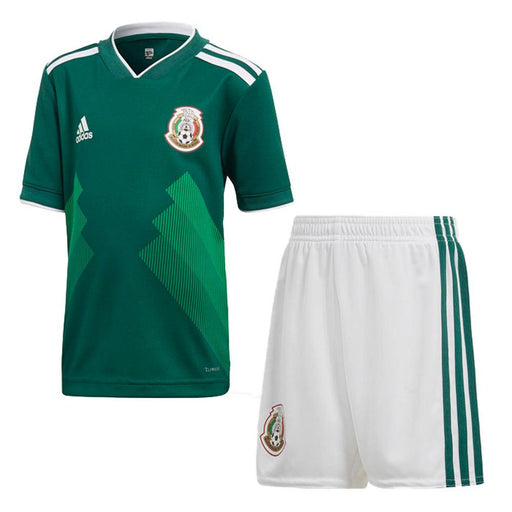 Kit Adidas Selección Mexicana FMF Verde Niños Unisex BQ4657 - Look Sport 