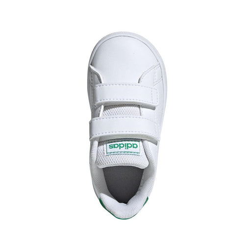 Tenis Adidas Advantage I Blanco Verde Niños Unisex EF0301 - Look Sport 