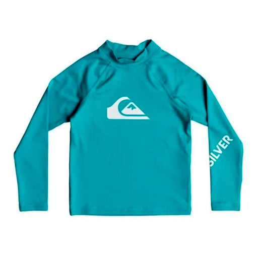 PLAYERA QUIKSILVER ALL TIME LS BOY NIÑOS AZUL EQKWR03040BNY0 - Look Sport 